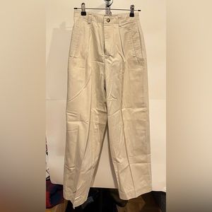 Gap Pleated Classic Fit Khaki Pants